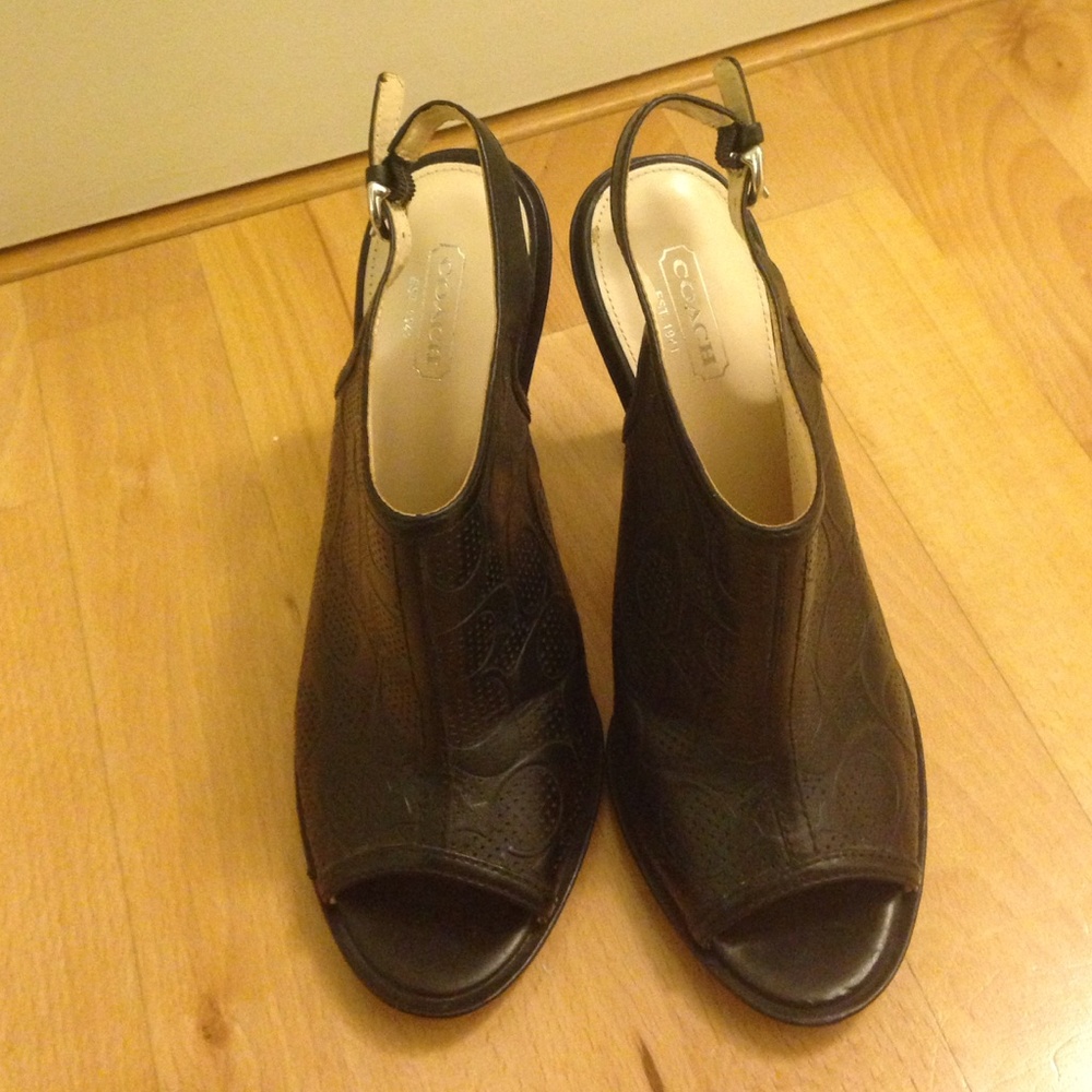 New price reduction!!!!Authentic coach booties